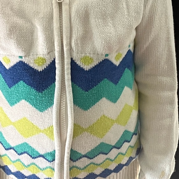 Gymboree zip up Sweater sz 7-8 Super cute - Picture 4 of 5